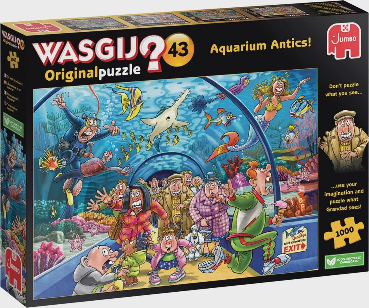 C.T. - Wasgij Original #43 / Vie sous-marine (1000 mcx)