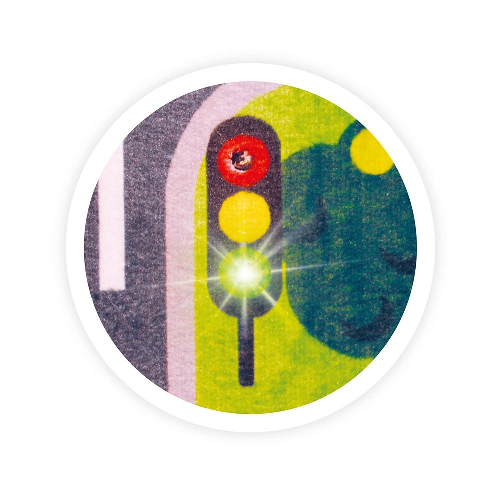 Tapis d&#39;auto lumineux