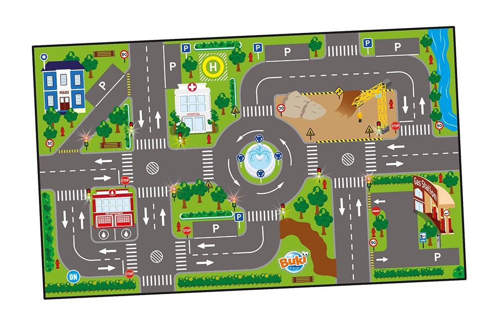 Tapis d&#39;auto lumineux