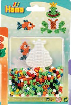 Petit ensemble de perles a repasser / Grenouilles