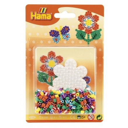 Petit ensemble de perles a repasser / Fleurs et Papillons