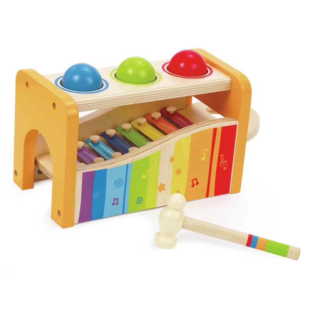 Tape la balle et xylophone