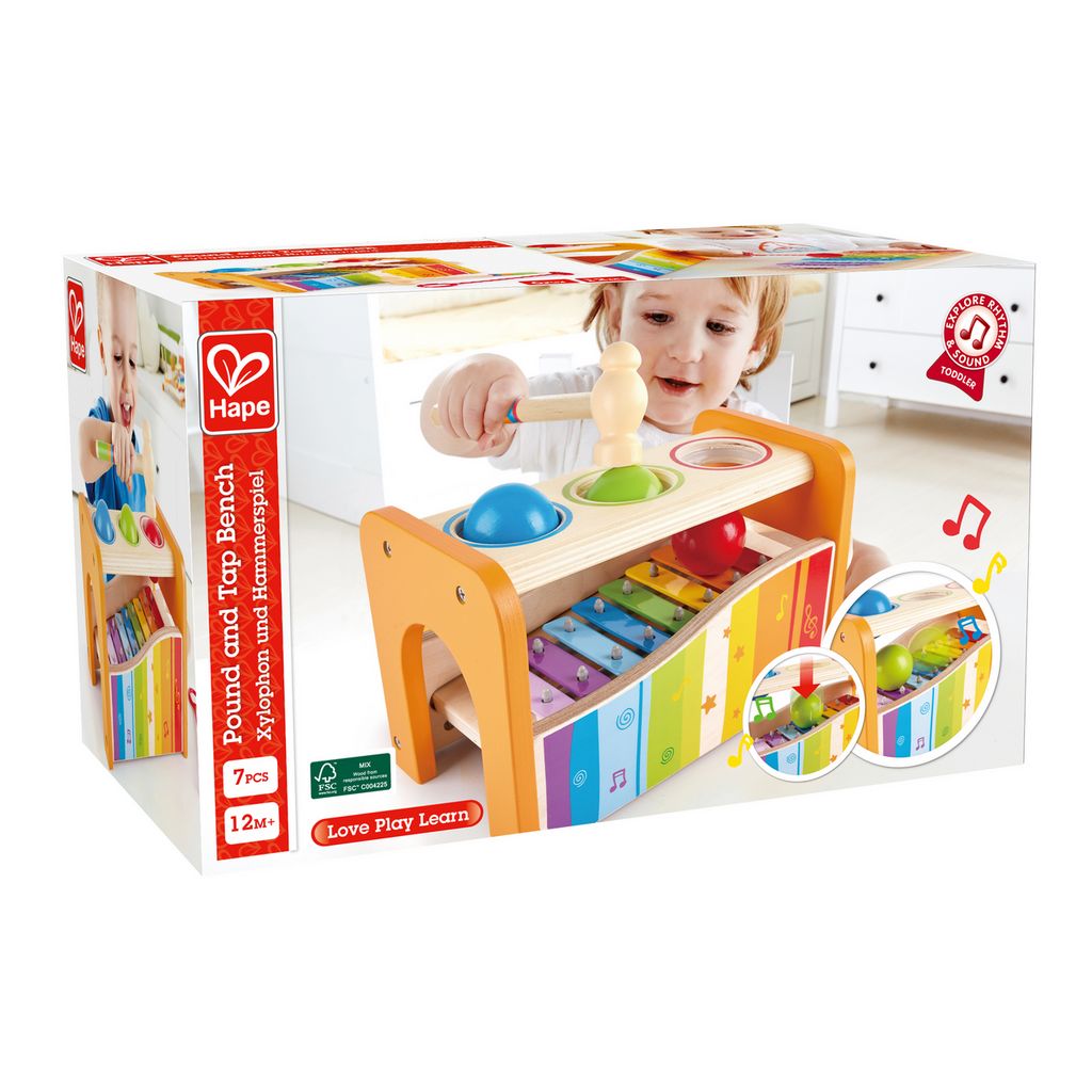 Tape la balle et xylophone