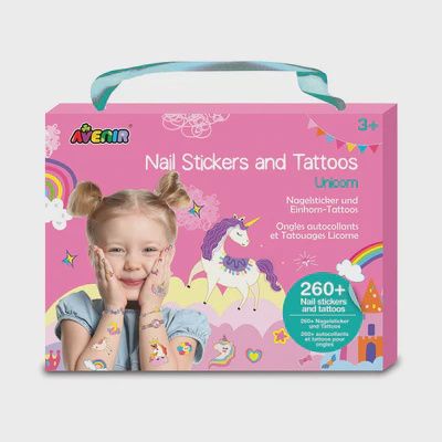 Nail Stickers &amp; Tattoos - Unicorns