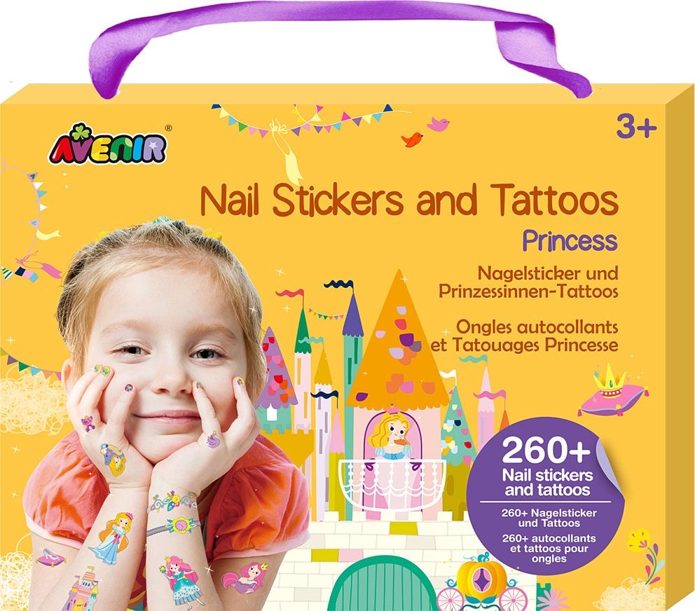 Nail Stickers &amp; Tattoos - Princess