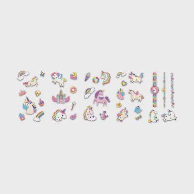 Nail Stickers &amp; Tattoos - Unicorns