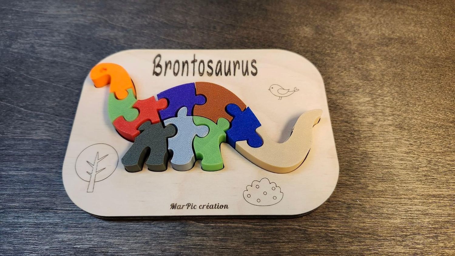 C.T. - Dinosaure Brontosaurus