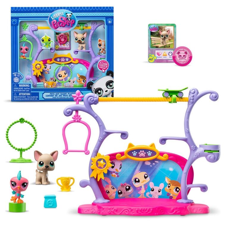 Littlest Pet Shop / Ens. de 2 animaux de talent