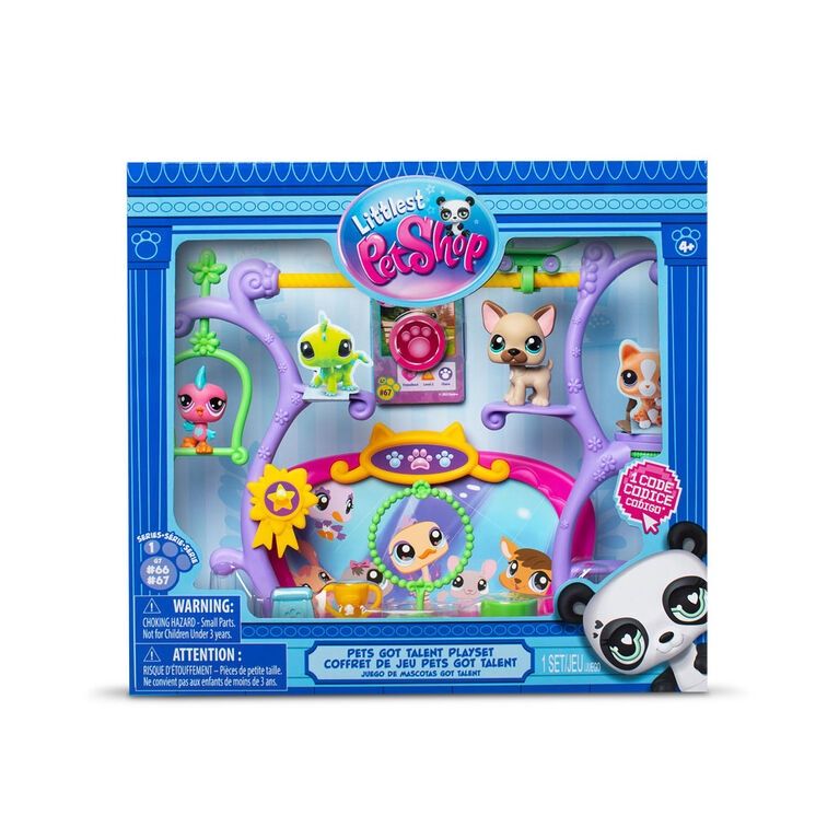 Littlest Pet Shop / Ens. de 2 animaux de talent