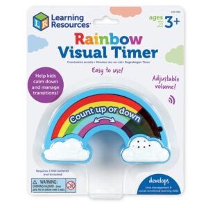Rainbow visual timer
