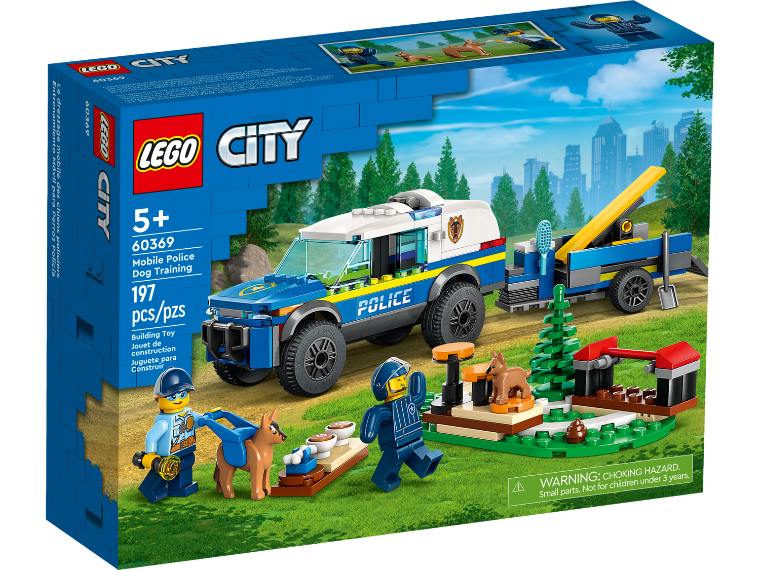 60369 / City - Le dressage des chiens policiers