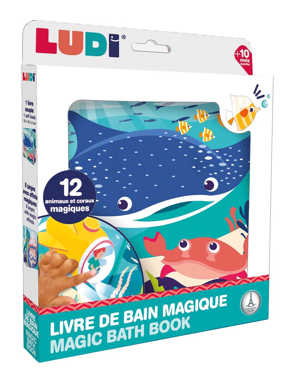Livre de bain magique