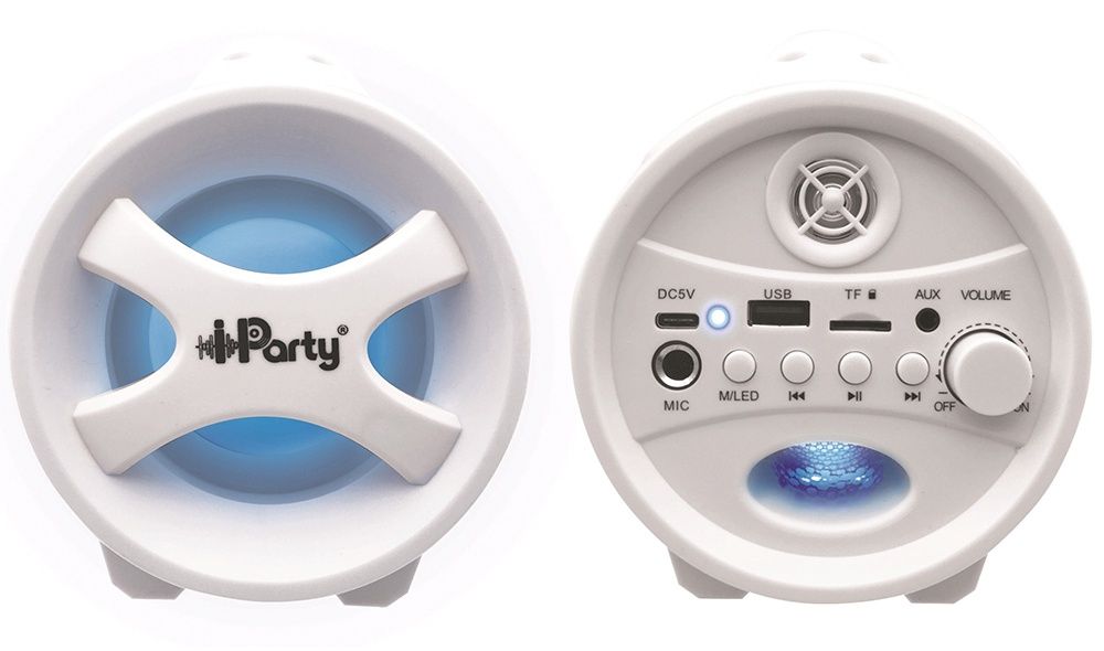 Enceinte Bluetooth portable lumineuse avec micro iParty