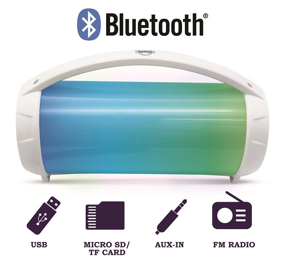 Enceinte Bluetooth portable lumineuse avec micro iParty