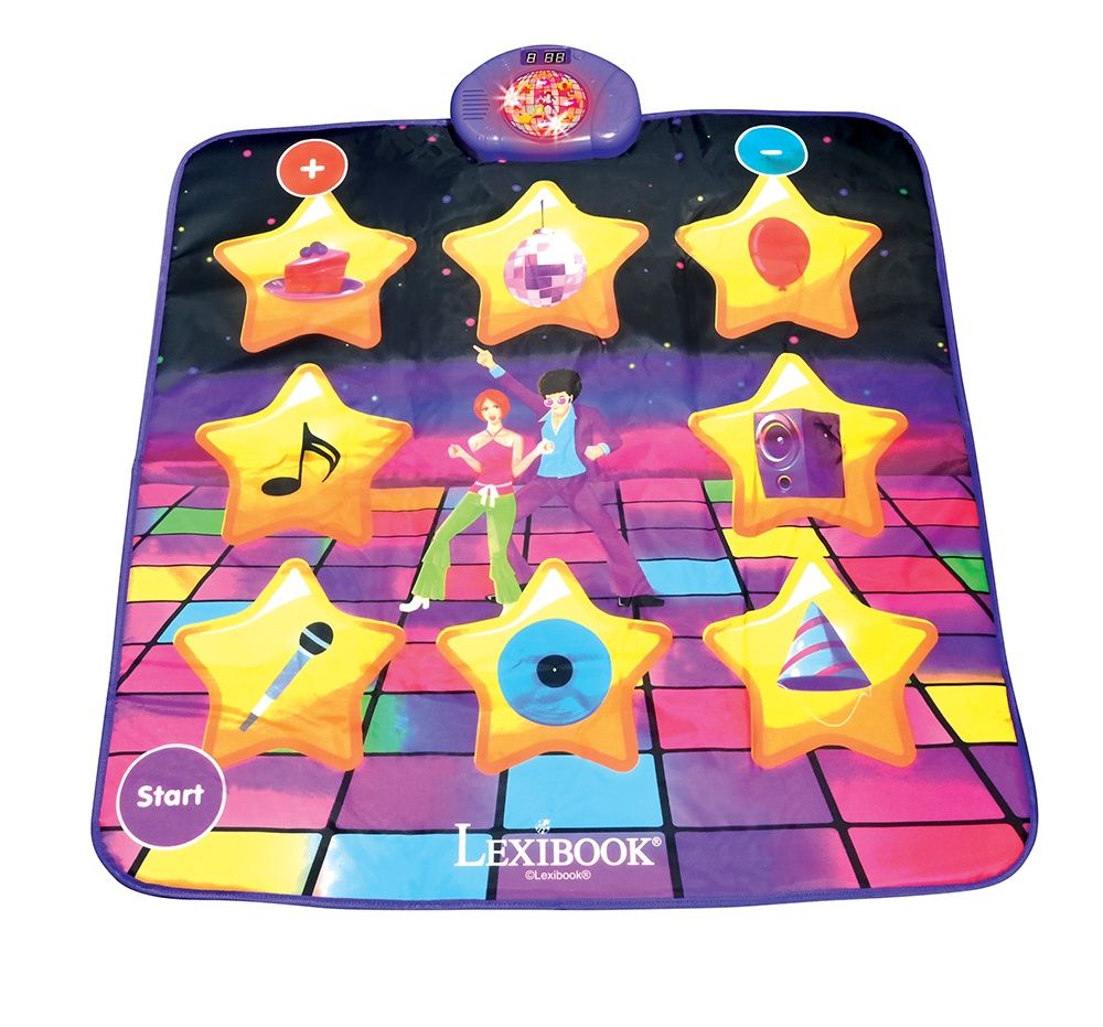 Tapis de danse électronique bluetooth et lumineux