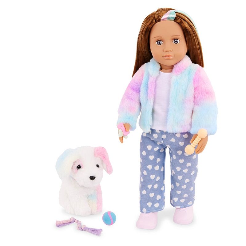 Poupée &amp; animal OG - Skylar (46 cm) &amp; Bow