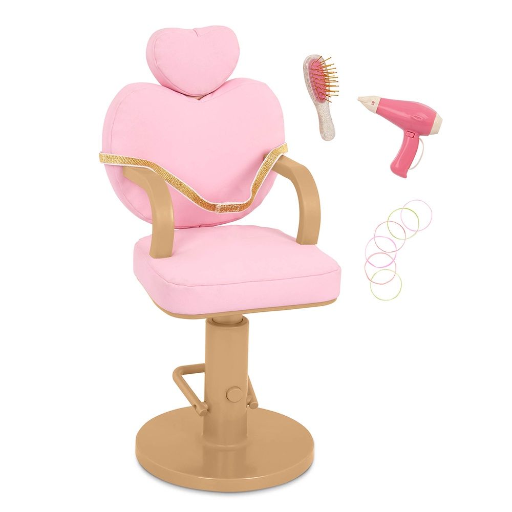 Chaise de coiffeur pour poupée de 46 cm OG