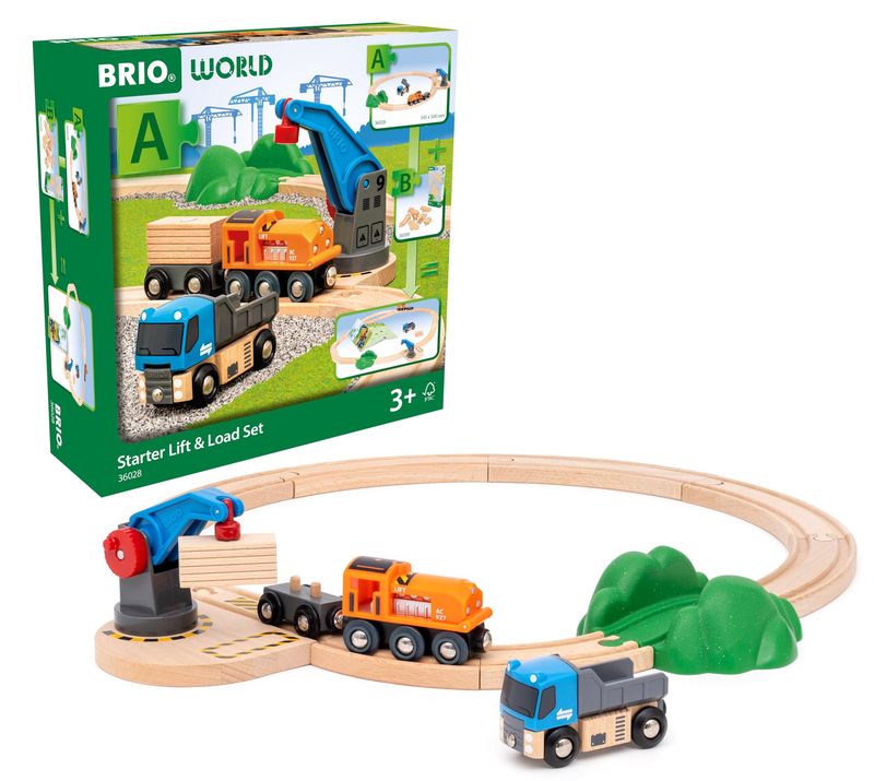 Circuit de train en bois - Circuit de démarrage A