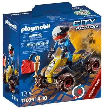 71039 / Pilote et quad