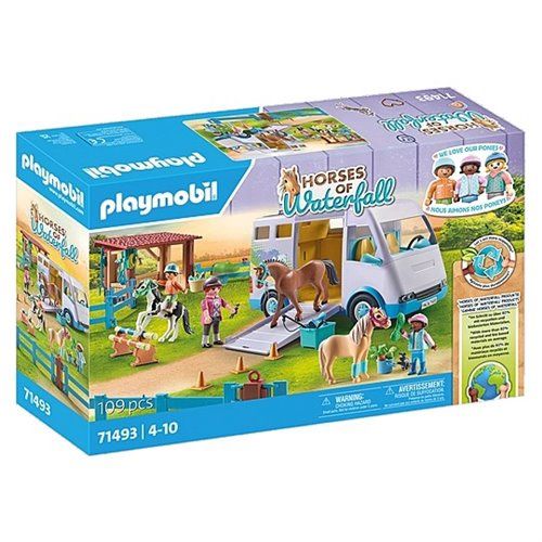 71493 / Van pour cheval et poneys avec enclos