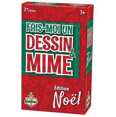 Fais-moi un dessin &amp; Mime - Édition de Noël  -FR