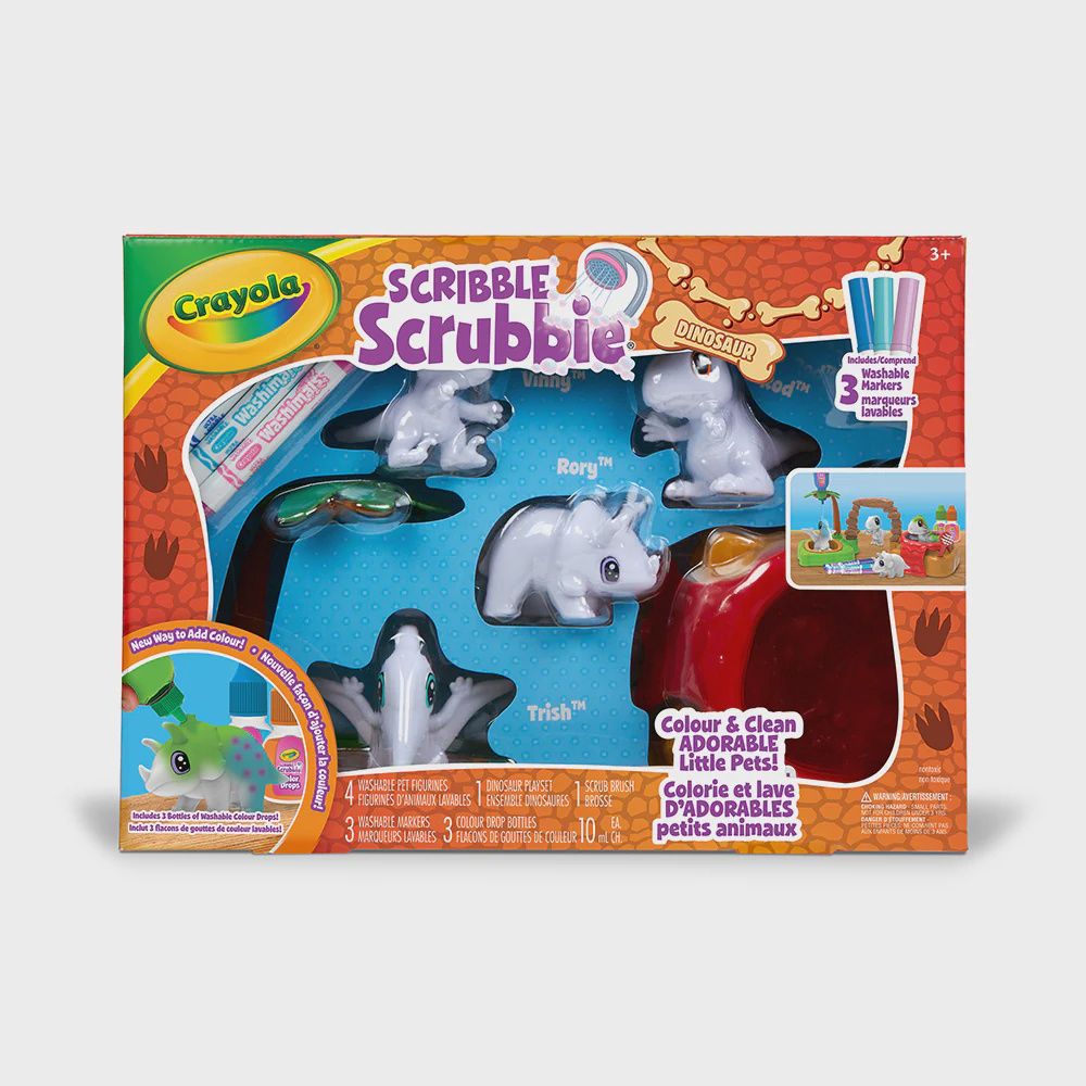 Scribble Scrubbie Dinosaur Island