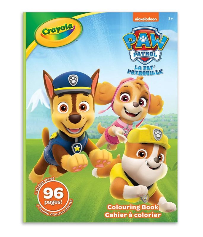 Cahier à colorier / Pat Patrouille (96 pages)