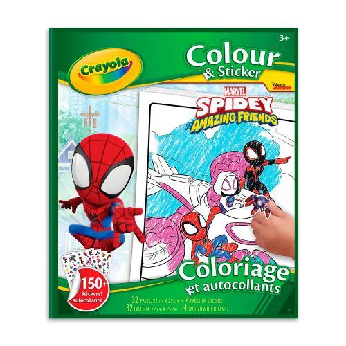 Coloriage et autocollants / Spidey &amp; ses amis