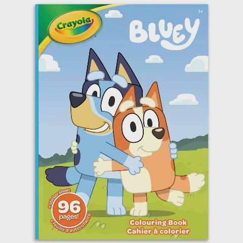 Cahier à colorier / Bluey (96 pages)
