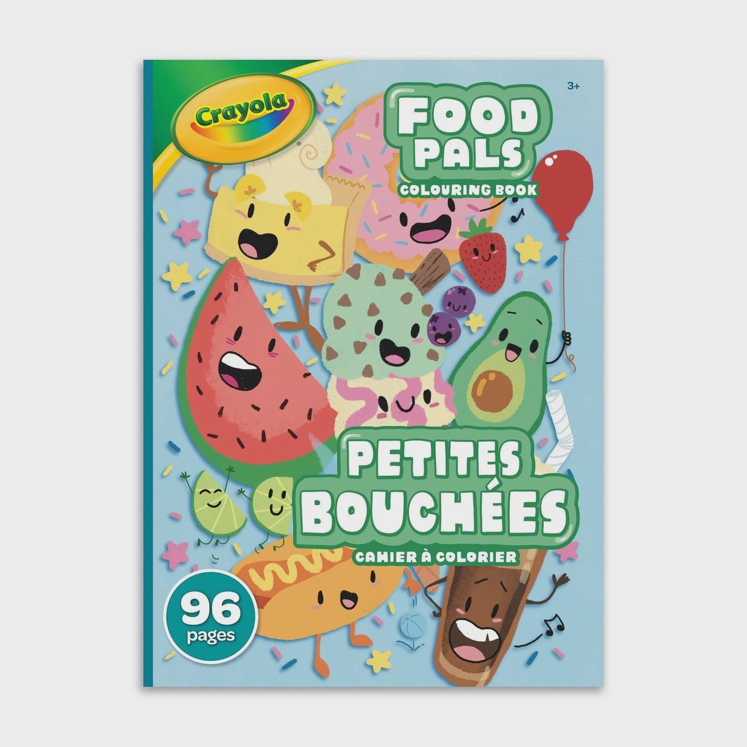 Cahier à colorier / Petites bouchées (96 pages)