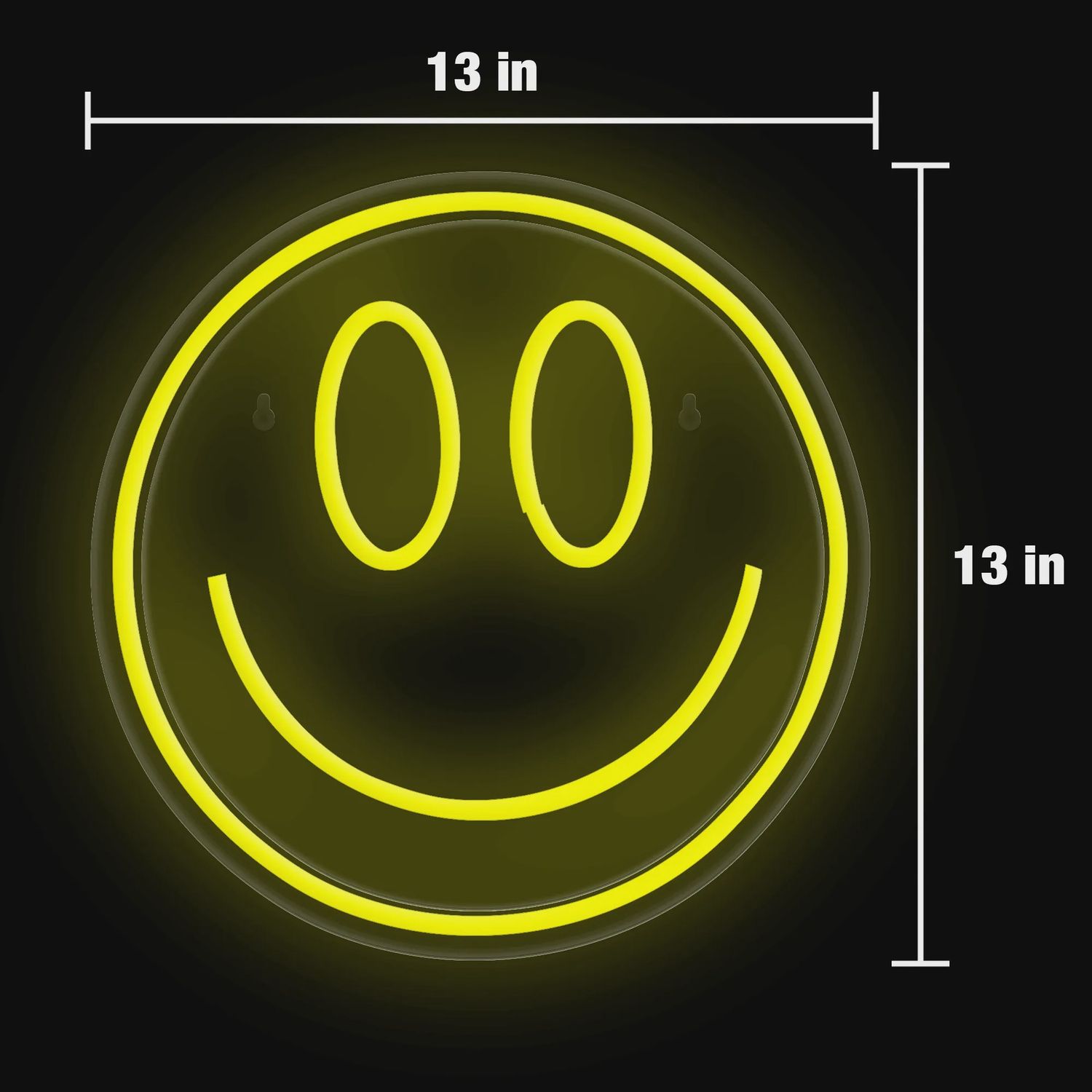 Enseigne murale Néon au LED / Sourire