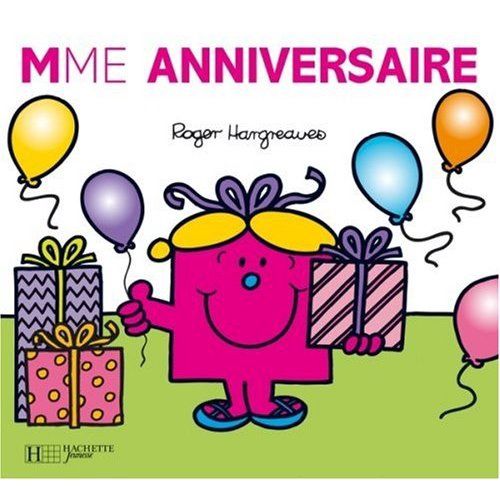 Monsieur Madame / Mme Anniversaire