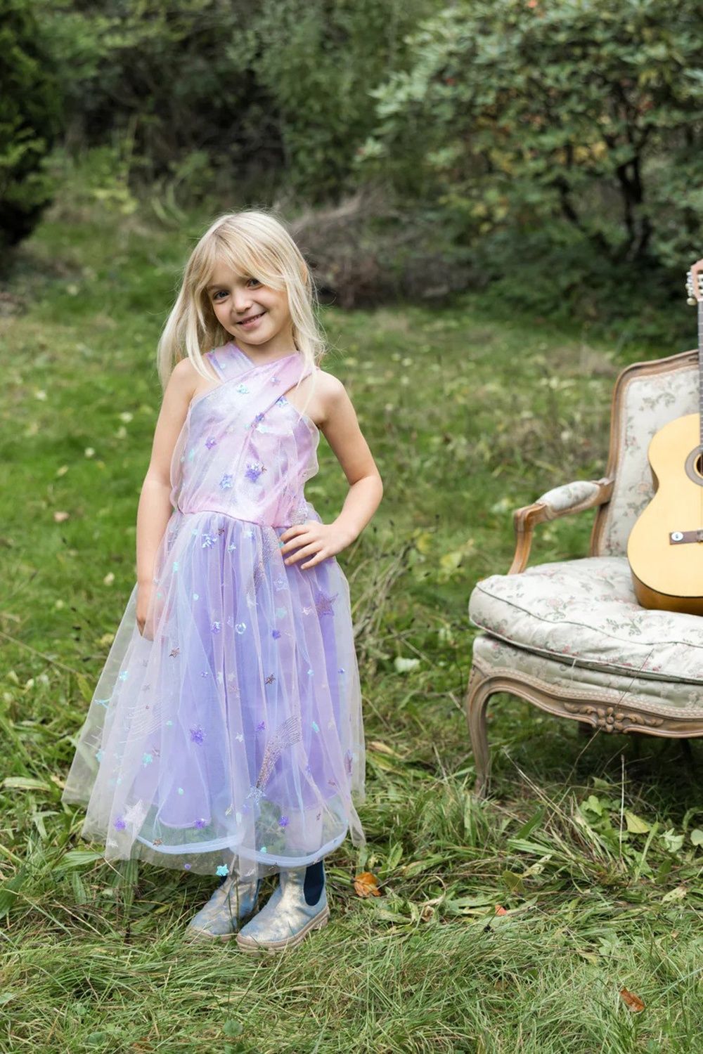 Robe Des Eras - Lilas/Bleue  (3-4 ans)