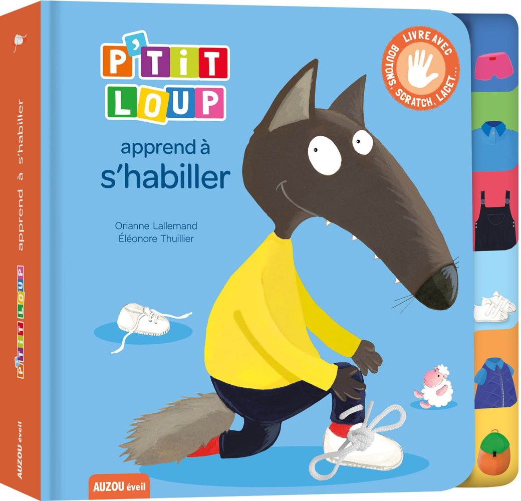 P&#39;tit Loup apprend à s&#39;habiller