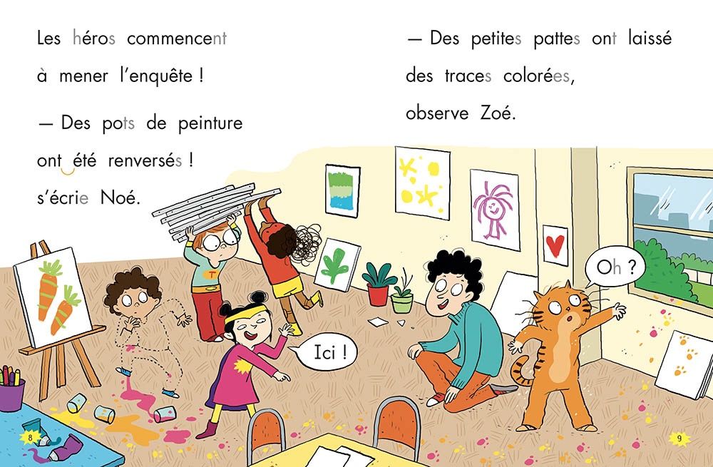 Les Héros de 1re année / Sauvons les chatons! (Niv. 3)