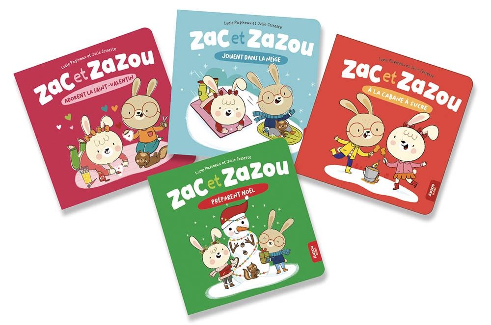 Ma bibliothèque Zac et Zazou / Au coeur de l&#39;hiver