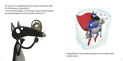 Le loup qui voulait être un super-héros