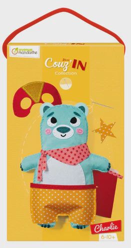 Ensemble créatif Maxi Couz&#39;IN / Charlie l&#39;ours