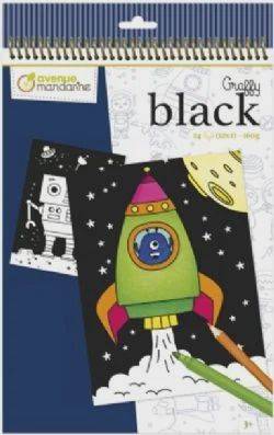 Livre de coloriage (Graffy Black) / Espace