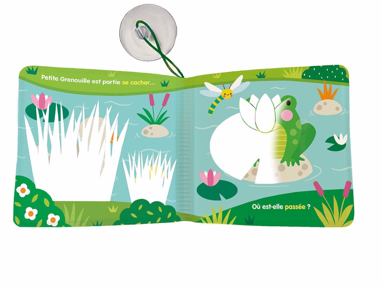 Livre de bain magique / Cache-cache au bord de l&#39;eau