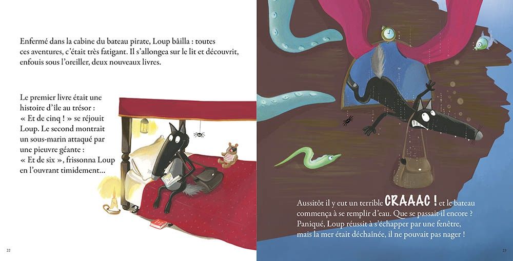 Le loup qui n&#39;aimait pas lire