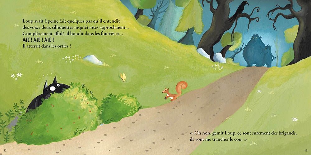 Le loup qui avait peur de son ombre