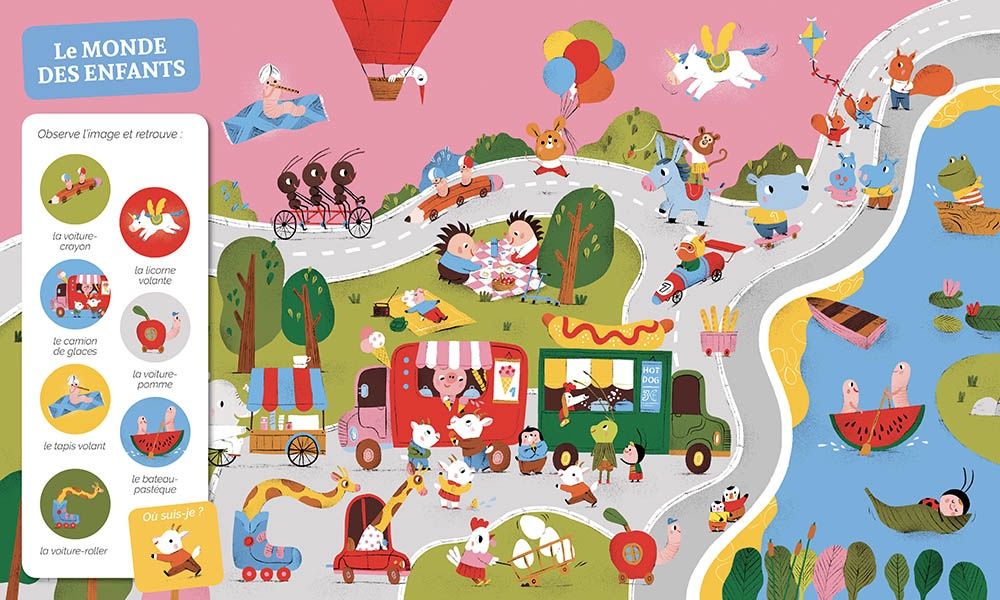 Cherche et trouve des tout-petits / Les véhicules