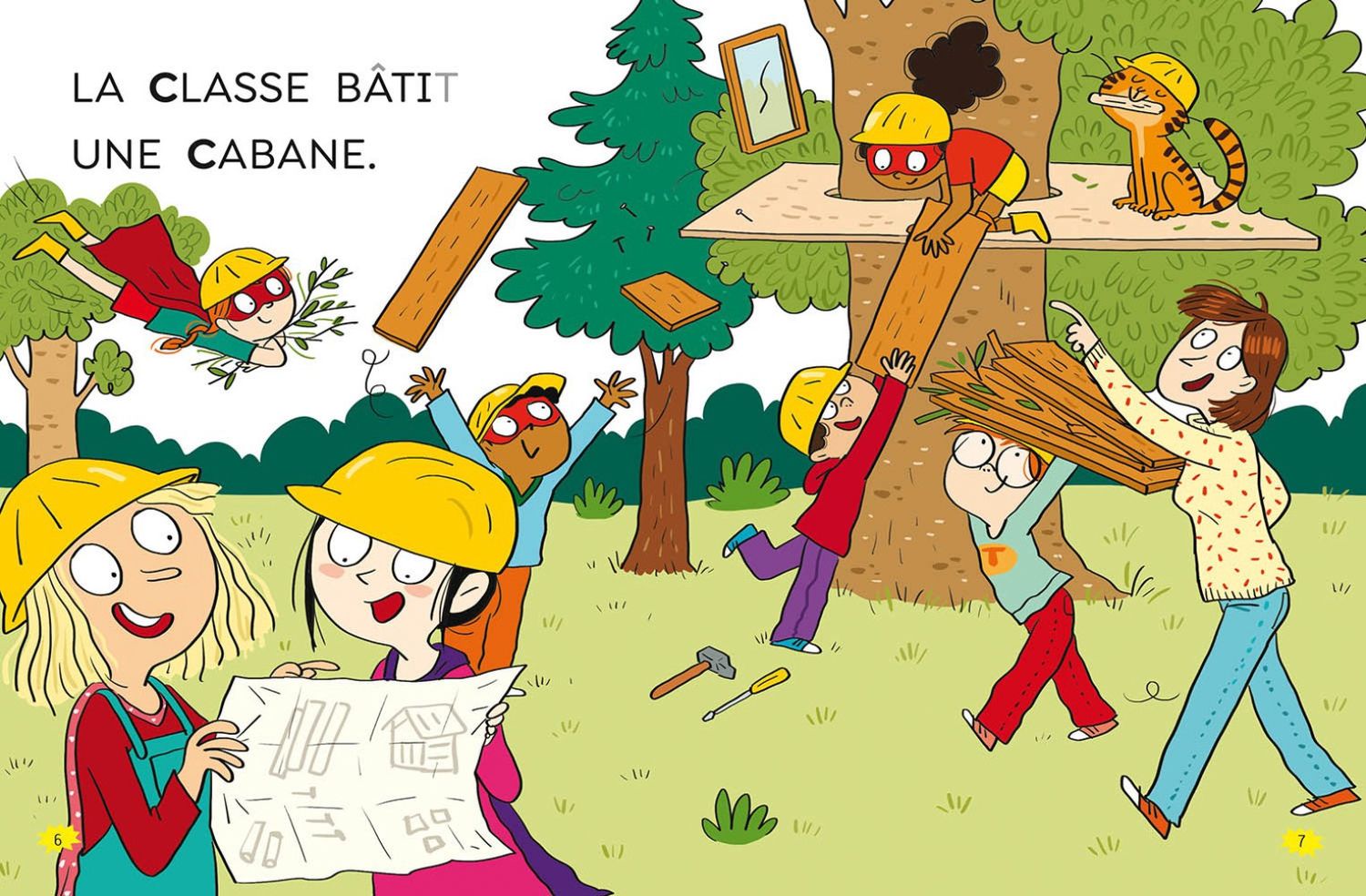 Les Héros de 1er année / La mystérieuse cabane (Niv. super débutant)