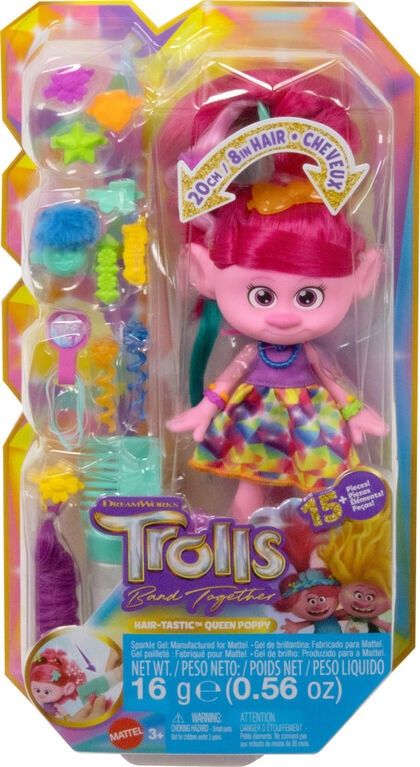 Trolls 3 / Poupée Poppy ultime chevelure Trolls