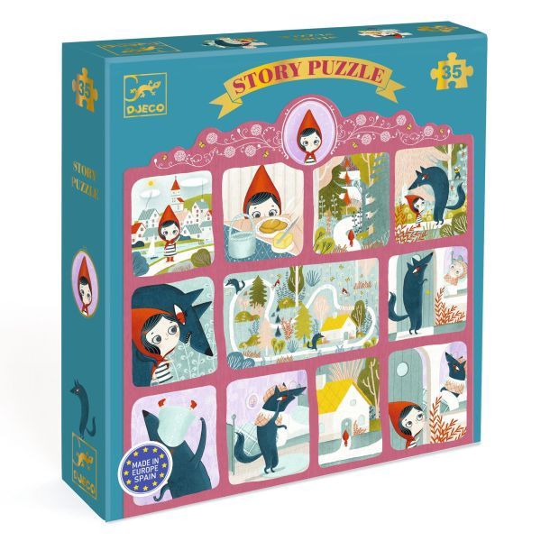 Puzzle histoire / Le Petit Chaperon rouge (35 mcx)