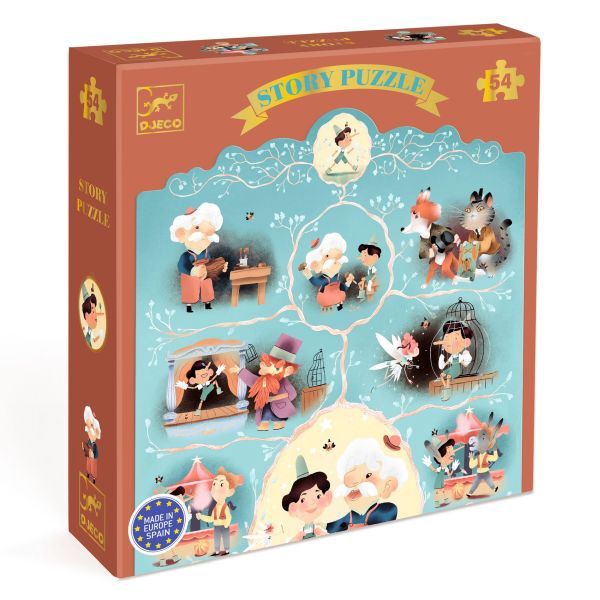 Puzzle histoire / Pinocchio (54 mcx)