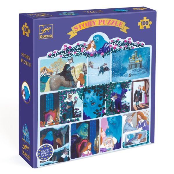 Puzzle histoire / La Belle et la Bête (100 mcx)