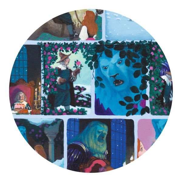 Puzzle histoire / La Belle et la Bête (100 mcx)