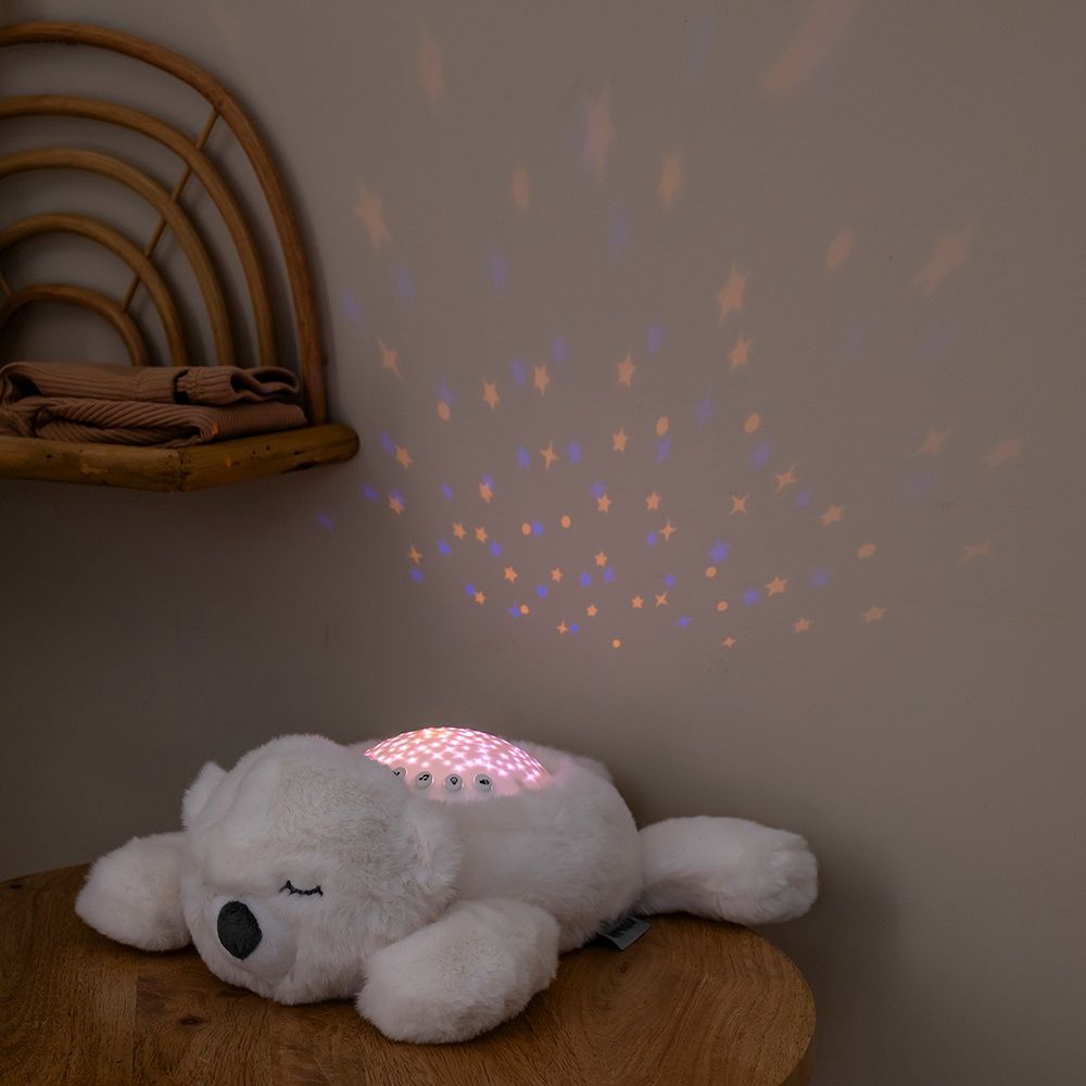 Projecteur ours polaire blanc